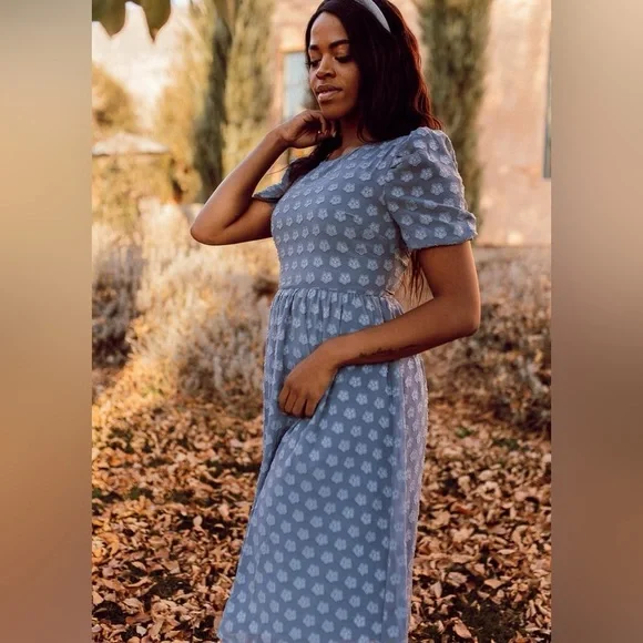 JessaKae Aurora Chiffon Dress - Picture 1 of 8